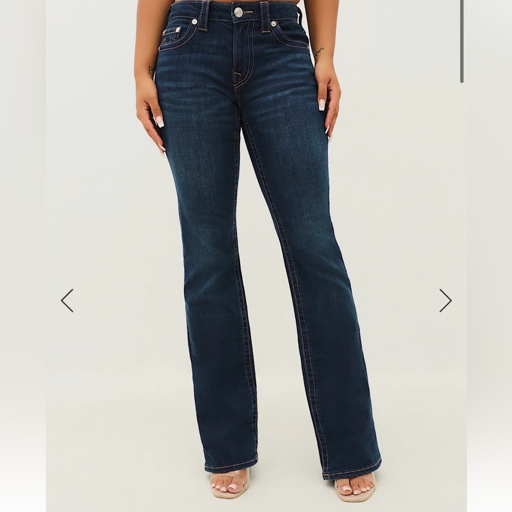 brand new dark wash true religion denim jeans - Picture 5 of 8